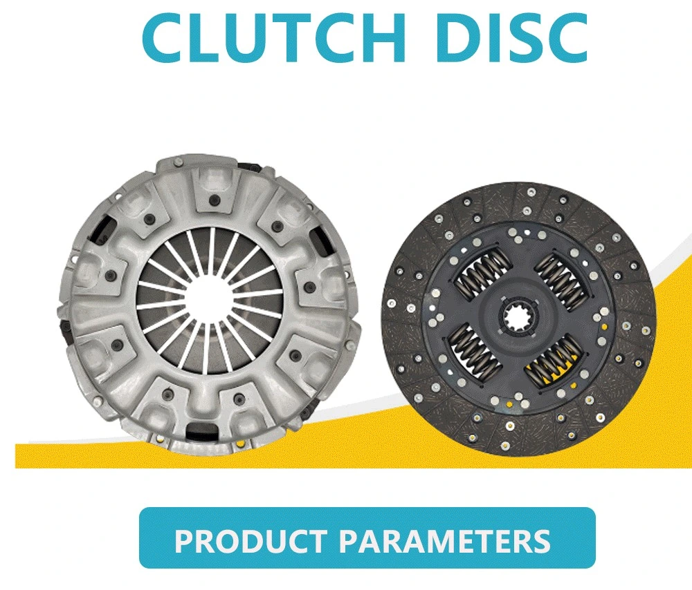 Heavy Truck Transmission Spare Parts Clutch Plate Clutch Disc